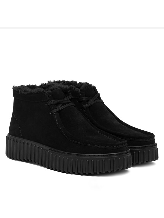 Clarks Черевики Clarks Torhill Moss 26182916 Чорний