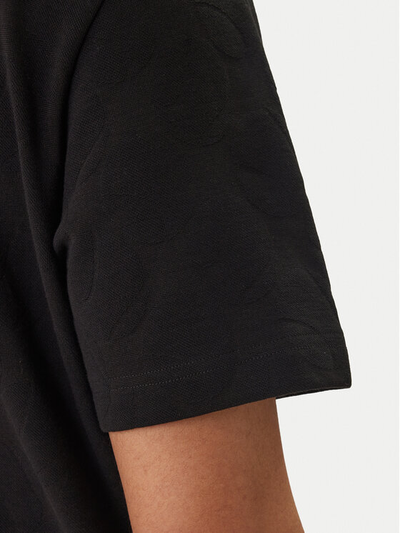BOSS BOSS Camiseta Member 50558867 Negro Relaxed Fit