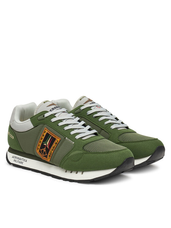 Aeronautica Militare Sneakersy Aeronautica Militare 251SC292CT3331 Zielony