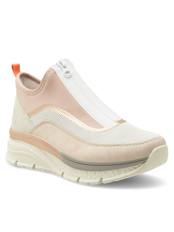 Rieker Sneakersy Rieker 48053-31 Ružová