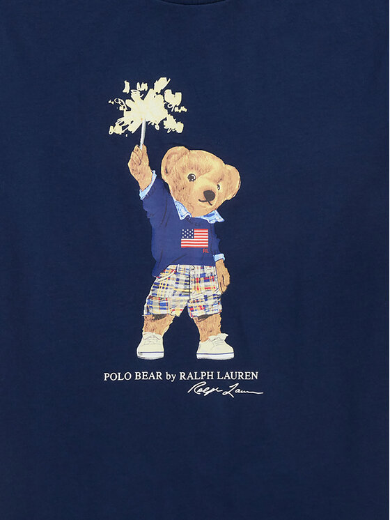 Polo Ralph Lauren Polo Ralph Lauren T-Shirt 323979103001 Σκούρο μπλε Regular Fit
