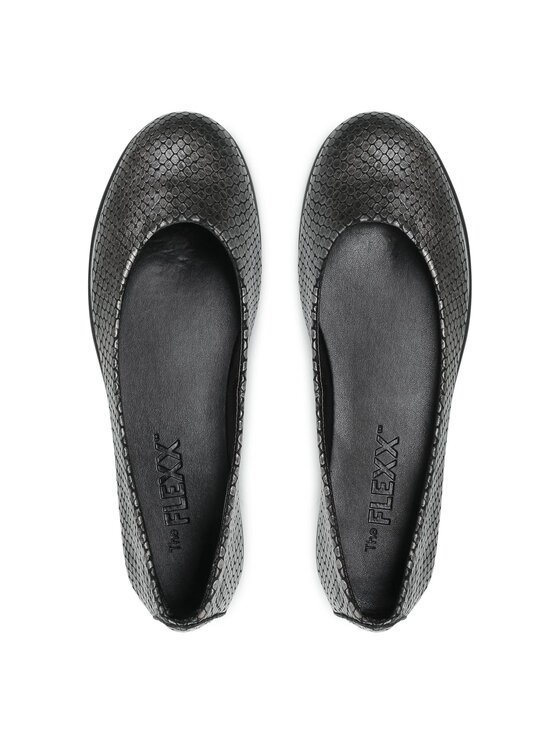 The Flexx Балеринки The Flexx Plain Ballerina DS21-B226.09-ST-MILZ Сребрист