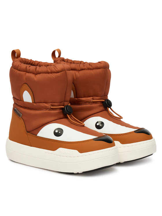 Moon Boot Снігоходи Moon Boot Mb Jr Park Tube Mid Animal Wp 80D3440100 D Коричневий