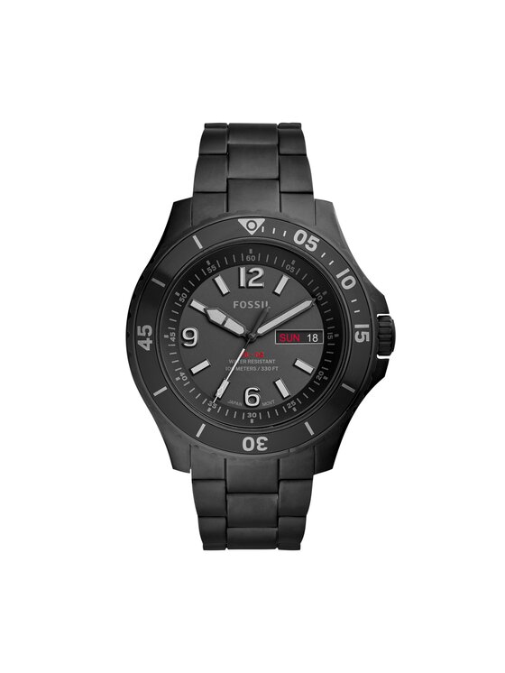 Fossil Годинник Fossil FB-02 FS5688 Чорний