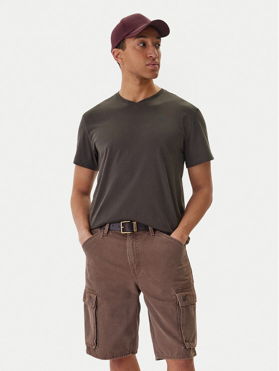 G-Star Raw G-Star Raw Camiseta Base-S D16412-336 Verde Regular Fit