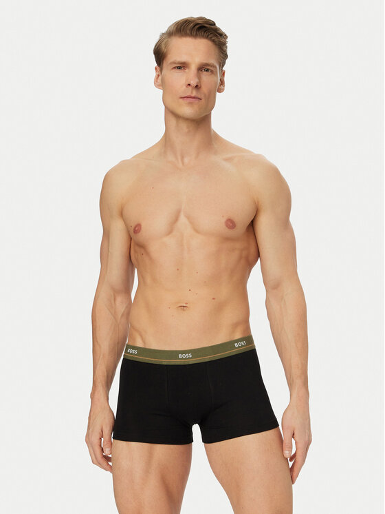 BOSS BOSS Conjunto de calzoncillos boxer 50531660 Negro