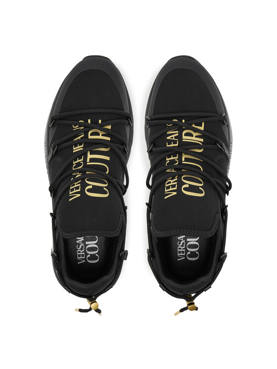Versace Jeans Couture Снікерcи Versace Jeans Couture 79YA3SA6 ZS915 G89 Чорний
