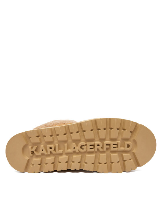 KARL LAGERFELD Sněhule KARL LAGERFELD KL48653 Hnědá