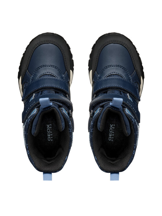 Geox Sněhule Geox J Trekkyup Girl B Ab J46M7C 0MNBC CF44Y D Tmavomodrá