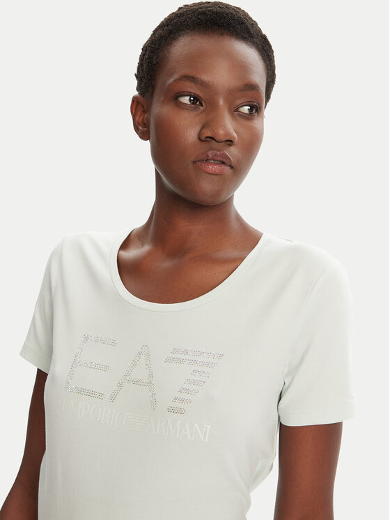EA7 Emporio Armani EA7 Emporio Armani Camiseta 7W000094 AF10373 U9060 Celeste Slim Fit