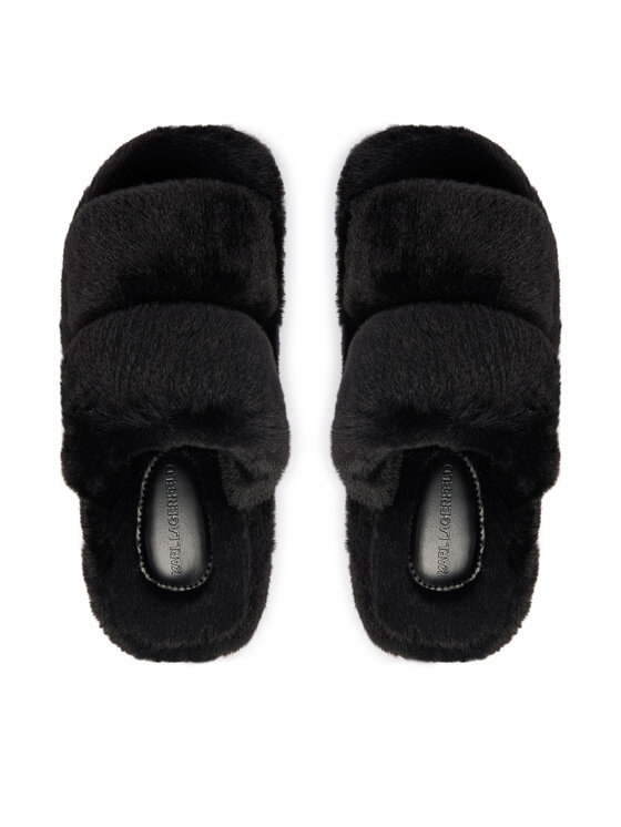 KARL LAGERFELD Kapcie KARL LAGERFELD Hypns KL80674 Czarny