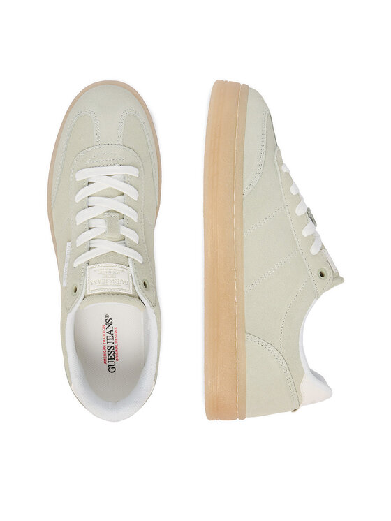 Guess Jeans Sneakersy Guess Jeans V12-1219-25WC1051. Svetlo zelená