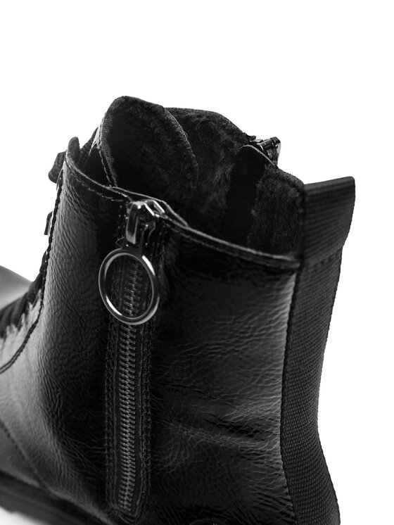 Rieker Bakancs Rieker Y9111-00 Fekete