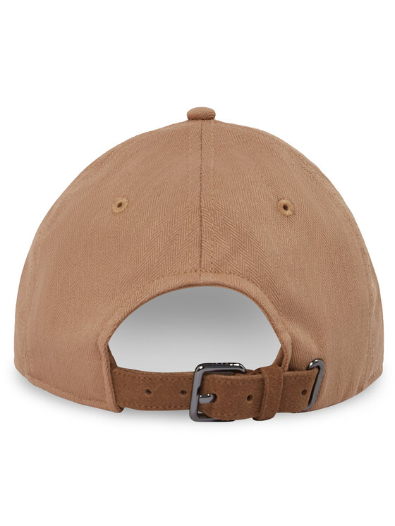 Tommy Hilfiger Kapa s šiltom Tommy Hilfiger Th Flag Herringbone 6 Panel Cap AM0AM13385 Rjava