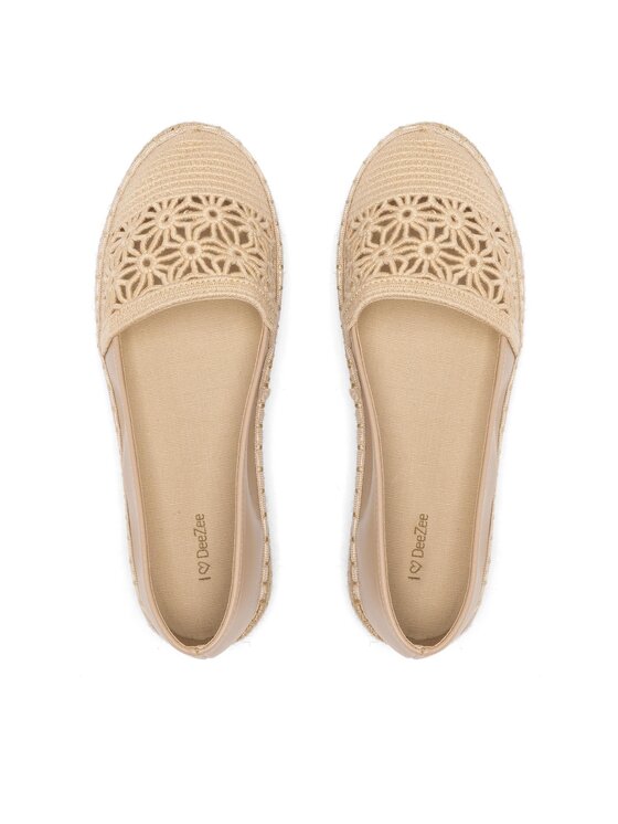 DeeZee Espadrilky DeeZee HER SOUL WSS990-204 Béžová