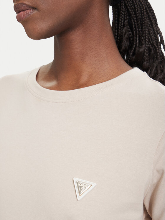 Guess Guess Camiseta V4YI09 J1314 Beis Regular Fit