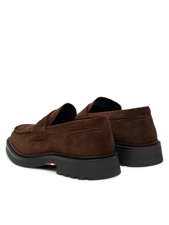 Tommy Hilfiger Mokasīni Tommy Hilfiger Comfort Lwt FM0FM05727 Brūns