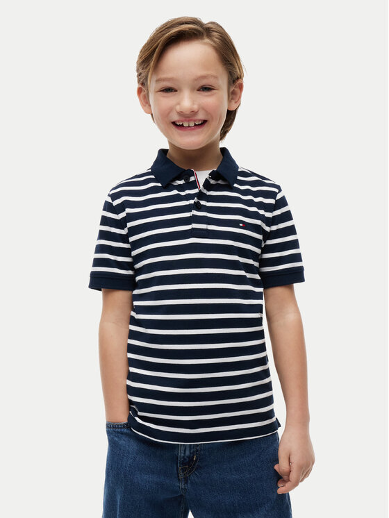 Tommy Hilfiger Tommy Hilfiger Polo KB0KB09103 Azul marino Regular Fit