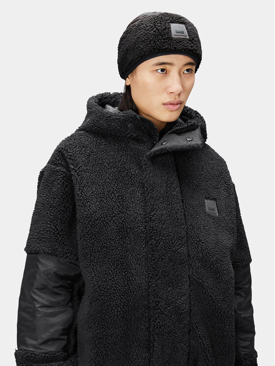 Rains Auduma matu lente Rains Kofu Fleece Headband T1 20170 Melns