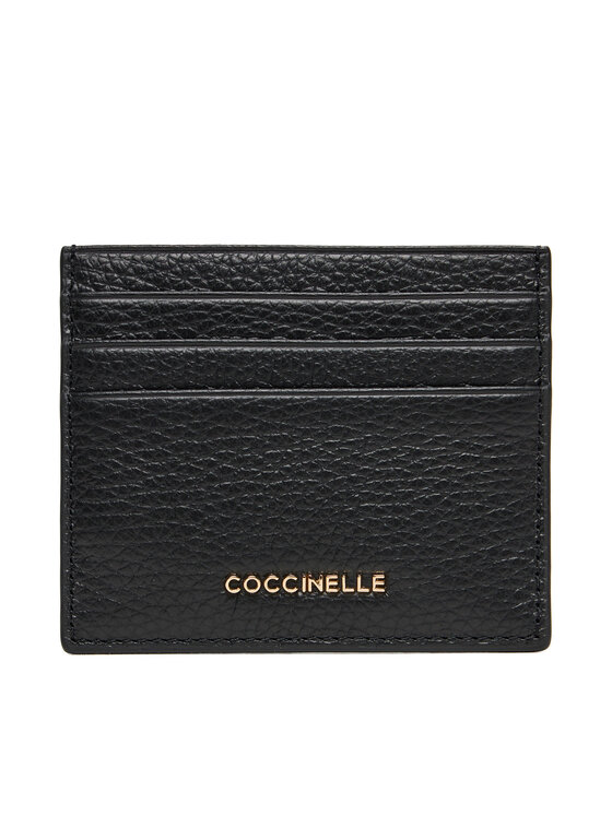 Coccinelle Чохол для кредиток Coccinelle MW5 Metallic Soft E2 MW5 12 95 01 Чорний