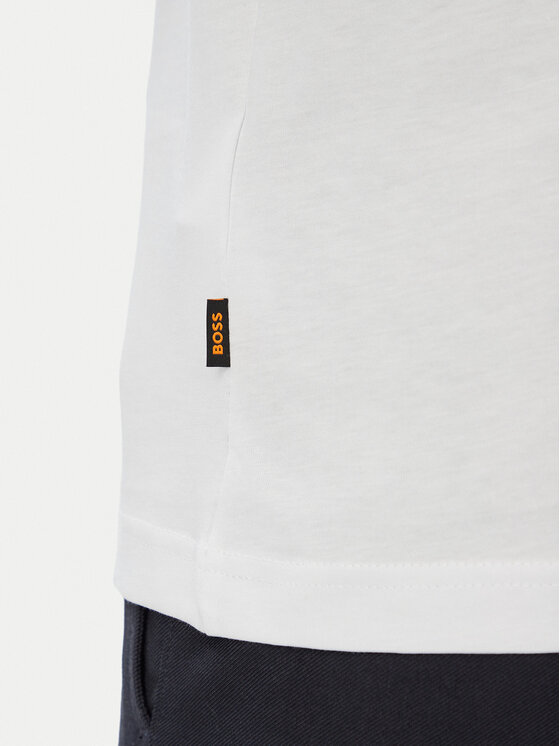 BOSS BOSS T-shirt Te Motors 50566627 Bianco Regular Fit