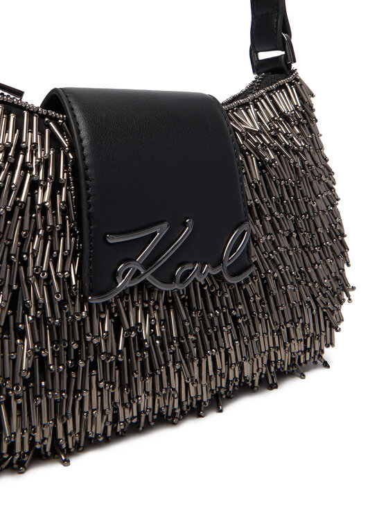 KARL LAGERFELD Táska KARL LAGERFELD B1W30195 Fekete