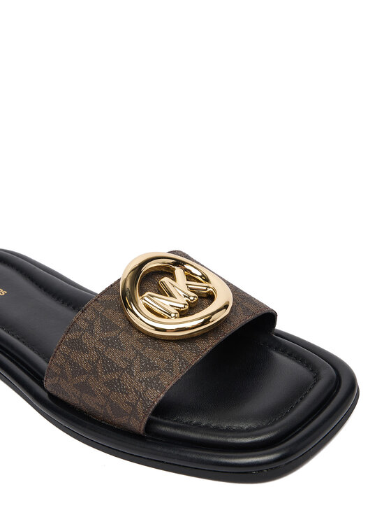 MICHAEL Michael Kors Шльопанці MICHAEL Michael Kors Milan 40F5MLFS1B Коричневий