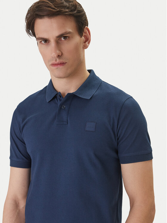 BOSS BOSS Polo Passenger 50507803 Azul marino Slim Fit