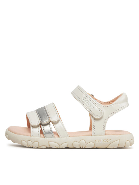 Geox Sandały Geox J Sandal Haiti Girl J458ZD 000NF C0459 M Biały