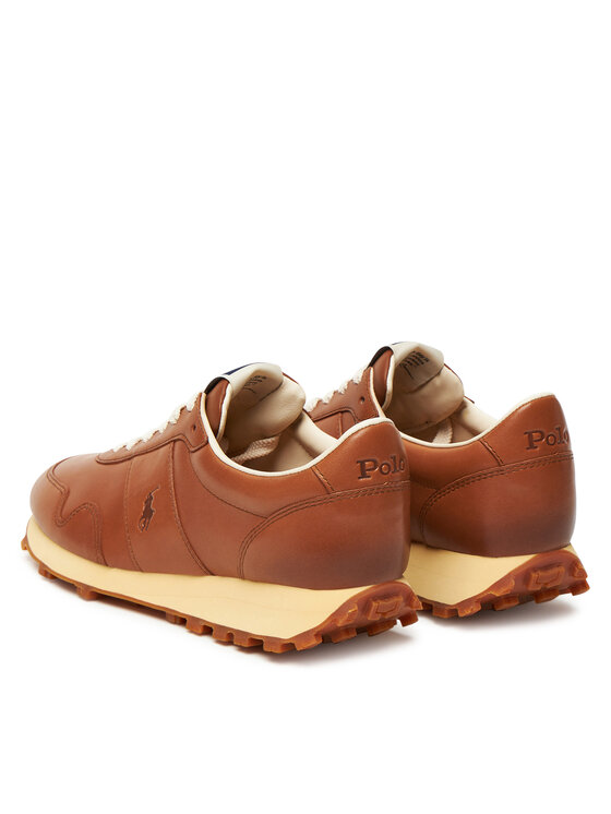 Polo Ralph Lauren Sneakersy Polo Ralph Lauren Prl Trail125 Sk Ltl 804956685001 Hnedá