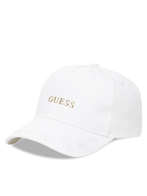 Guess Șapcă Guess V5YZ01 WFKN0 Alb