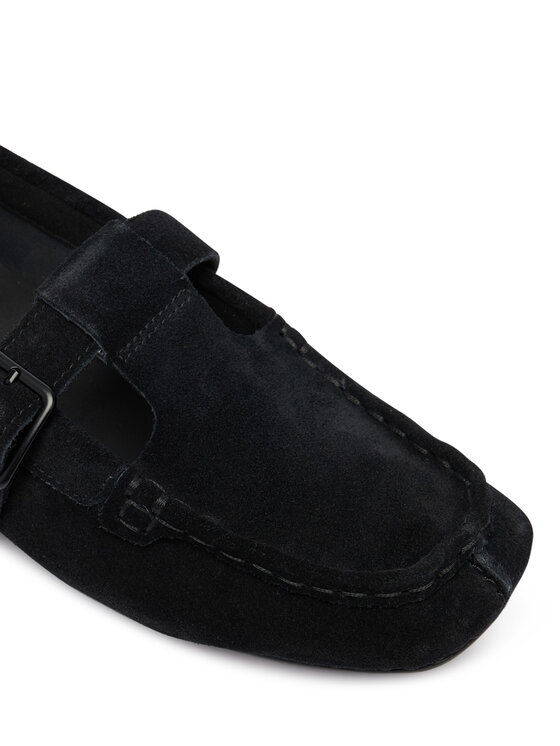Clarks Мокасини Clarks Freckle Tbar 26185903 Чорний