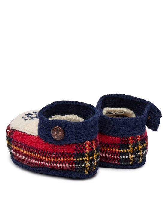Polo Ralph Lauren Set căciulă și șosete Polo Ralph Lauren Holiday Hat Boot Set 320B29055001 Bleumarin