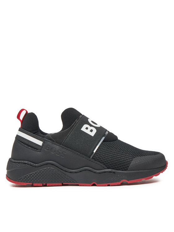 BOSS Sneakersy BOSS J51308 M Czarny