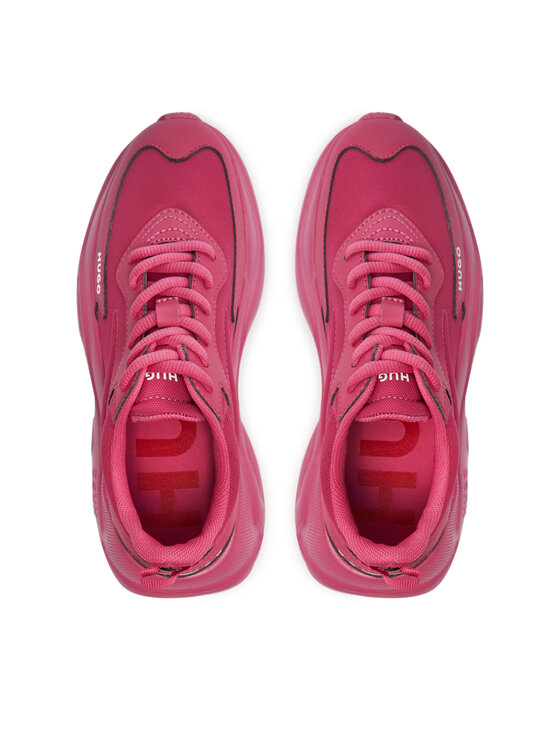 HUGO Sneakersy Hugo Leon Runn 50512717 Różowy