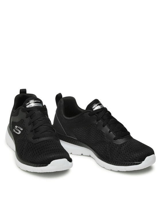 Skechers Сникърси Skechers Quick Path 12607/BKW Черен