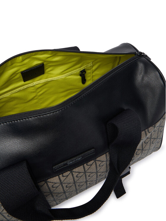 Calvin Klein Torba weekendowa Calvin Klein Mixed Emblem Aop LV04D3379G Beżowy