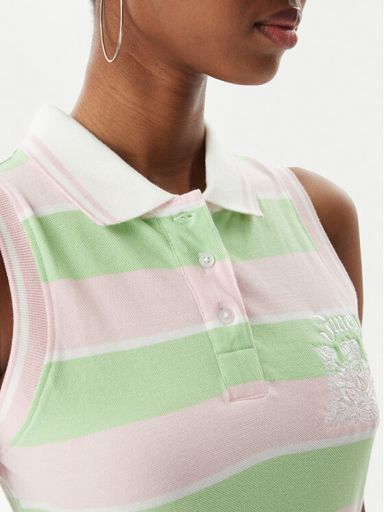Juicy Couture Juicy Couture Sommerkleid Juicy Peplum JCGED126016 Grün Regular Fit