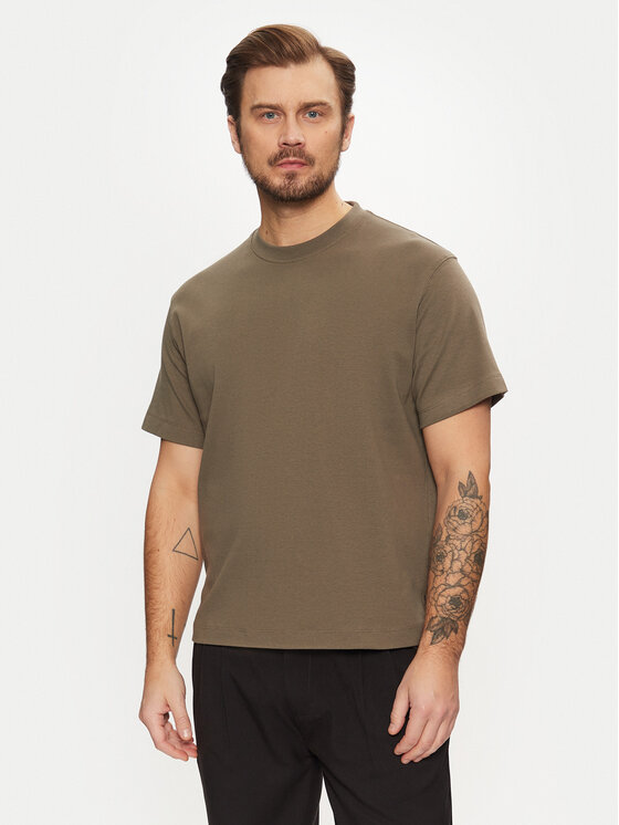 Jack & Jones Jack & Jones Póló Urban Edge 12254412 Khaki Loose Fit