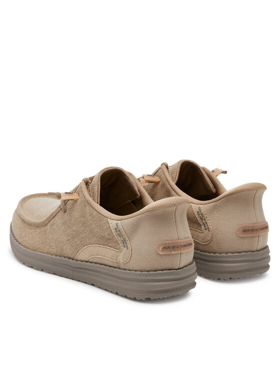 Mocasini Skechers Melson-Coronado 210959/TPE Bej | Epantofi.ro