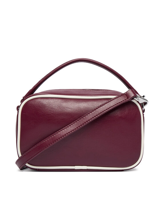 Tommy Jeans Geantă Tommy Jeans Tjw Bold Script Camera Bag AW0AW19053 Vișiniu
