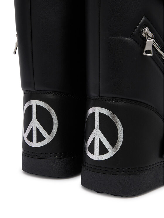 LOVE MOSCHINO Sněhule LOVE MOSCHINO JA24342G0PIST000 Černá