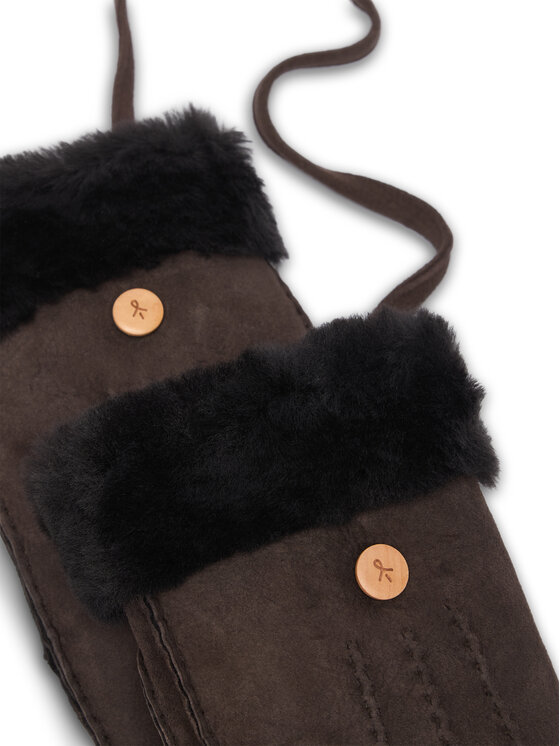EMU Australia Guanti da donna EMU Australia Montana W7019 Marrone scuro