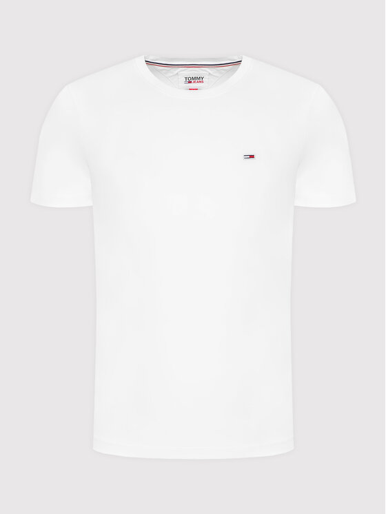 Tommy Jeans Tommy Jeans Marškinėliai Classic DM0DM09598 Balta Regular Fit