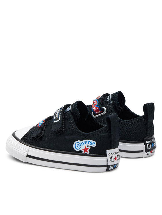 Converse Trampki Converse Chuck Taylor All Star Easy On Sticker Stash A06359C Czarny