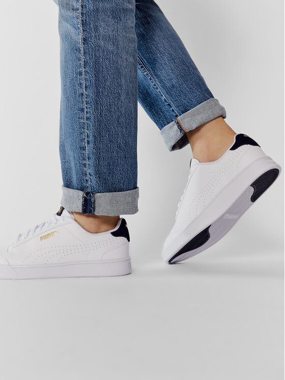 Puma Сникърси Puma Shuffle Perf 380150 06 Бял