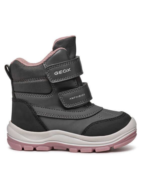 Geox Śniegowce Geox B Flanfil Girl B Abx B463WD 050FU C9A8F M Szary