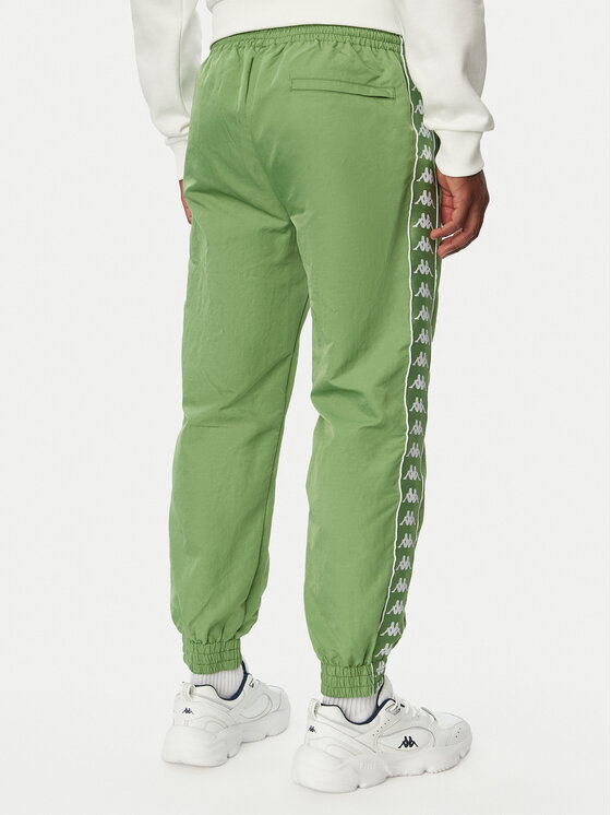 Kappa Kappa Spodnji del trenirke Orfeo 36235NW Zelena Comfort Fit