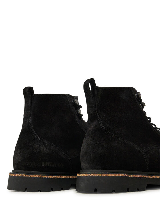 Birkenstock Botines planos Birkenstock Highwood Lace Mid M Leve 1028911 Negro