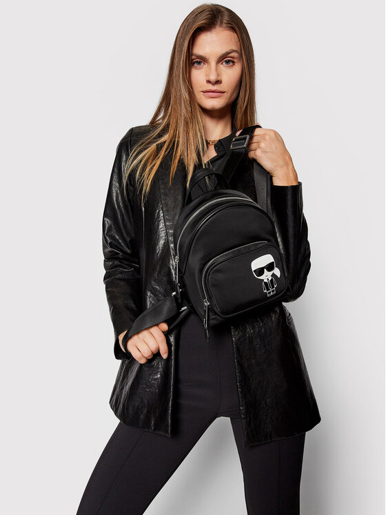 KARL LAGERFELD Nahrbtnik KARL LAGERFELD 220W3056 Črna